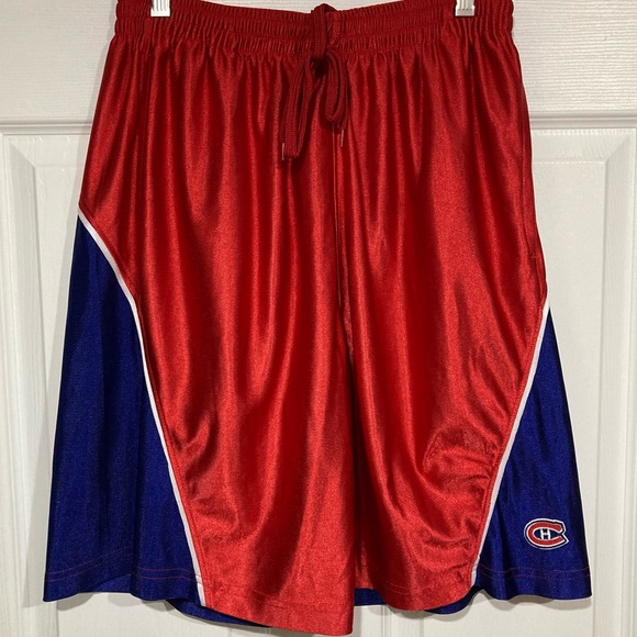 Montreal Canadiens shorts official NHL Hockey size small athletic material - Picture 4 of 7